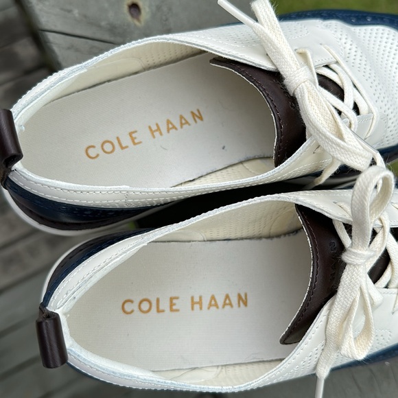 Cole Haan women’s platform wingtip oxfords - Picture 5 of 9